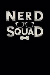 Nerd Squad: 6x9 Nerd - lined - ruled paper - notebook - notes