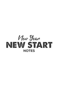New Year New Start Notes