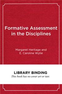Formative Assessment in the Disciplines
