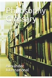 Philosophy Glossary