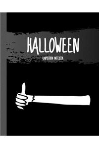 Halloween Composition Notebook
