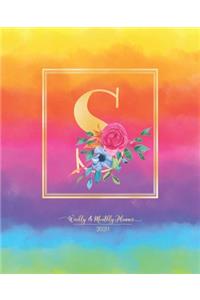 Weekly & Monthly Planner 2020 S