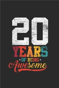 20 Years Of Being Awesome