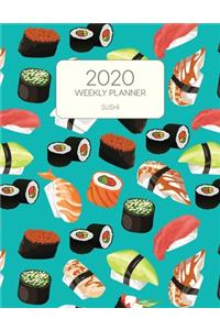 2020 Weekly Planner Sushi