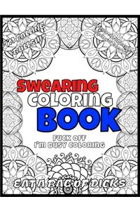 Swearing Coloring Book - Fuck Off I'm Busy Coloring