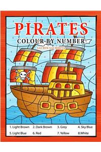 Pirates Colour By Number