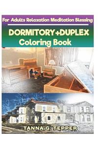 DORMITORY+DUPLEX Coloring book for Adults Relaxation Meditation Blessing