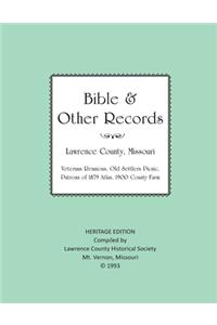 Lawrence County Missouri Bible & Other Records