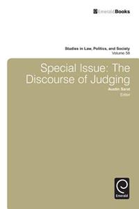 Special Issue: The Discourse of Judging