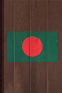 Bangladesh Flag Journal Notebook