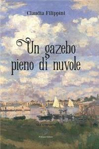 gazebo pieno di nuvole