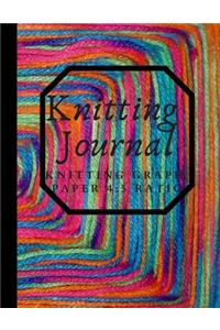 Knitting Journal- Knitting Graph Paper 4