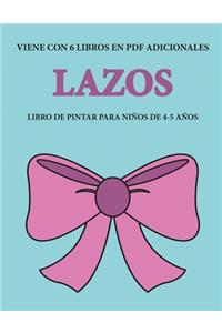 Libro de pintar para niños de 4-5 años (Lazos)