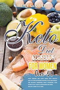 Keto Diet Cookbook for Women Over 50