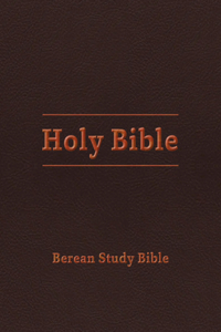 Berean Study Bible (Burgundy Leatherlike)