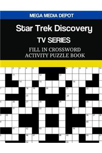 Star Trek Discovery TV Series Fill In Crossword Activity Puzzle Book