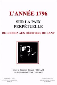 Kant, l'Annee 1796