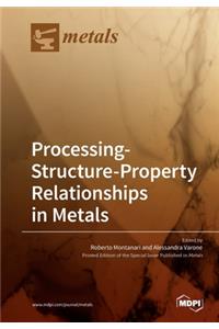 Processing-Structure-Property Relationships in Metals