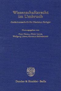 Wissenschaftsrecht Im Umbruch