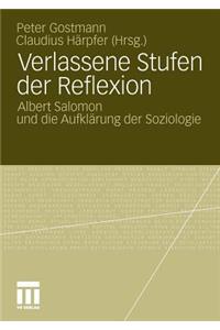 Verlassene Stufen Der Reflexion