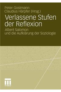 Verlassene Stufen Der Reflexion