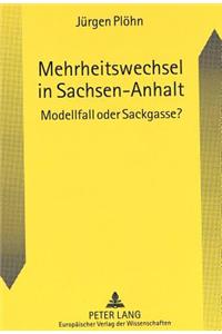 Mehrheitswechsel in Sachsen-Anhalt
