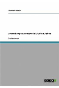 Anmerkungen zur Historizität des Krishna