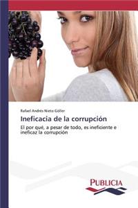 Ineficacia de la corrupción