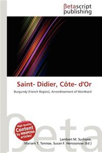 Saint- Didier, C Te- D'Or