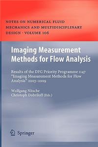 Imaging Measurement Methods for Flow Analysis