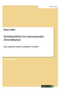 Portfolioeffekte bei internationaler Diversifikation