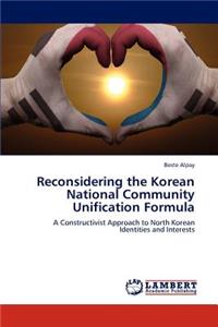 Reconsidering the Korean National Community Unification Formula