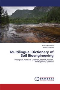 Multilingual Dictionary of Soil Bioengineering