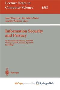 Information Security and Privacy