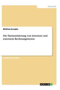 Harmonisierung von internem und externem Rechnungswesen