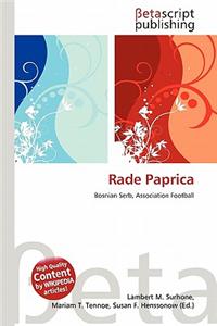 Rade Paprica