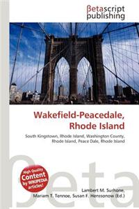 Wakefield-Peacedale, Rhode Island