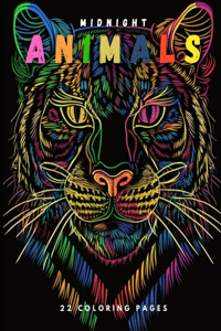 Midnight Animals (Coloring Book)