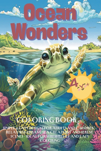 Ocean Wonders Coloring Book