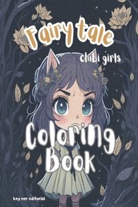 Fairy tale chibi girls: Coloring book for you to relax and clear your mind, while honing your skills