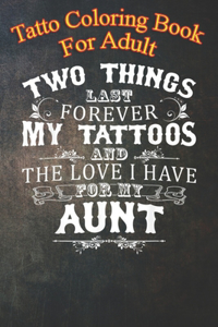 Tatto Coloring Book For Adult