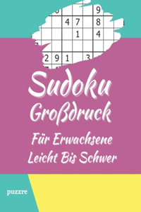 Sudoku Großdruck Für Erwachsene Leicht Bis Schwer
