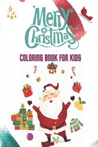 Merry christmas coloring book for kids