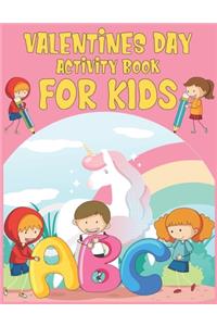 Valentines Day Activity Book for Kids