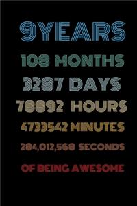 9 years of being awesome