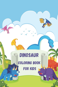 Dinosaur Coloring Book for Kids