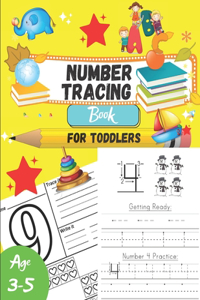 Number tracing Book For Toddlers Age 3-5