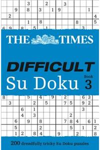 The The Times Difficult Su Doku Book 3 Times Difficult Su Doku Book 3