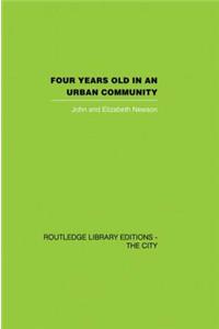 Four years Old in an Urban Community