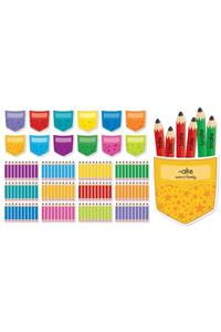 Handy Pockets Mini Bulletin Board